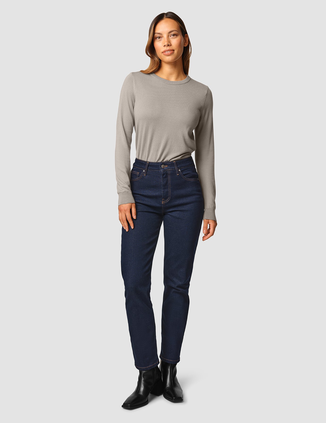 Jeans Tapered Dark Blue